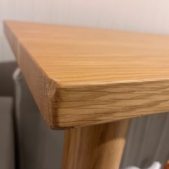 無印　ローテーブル　板と脚　80×40  天板のみの画像