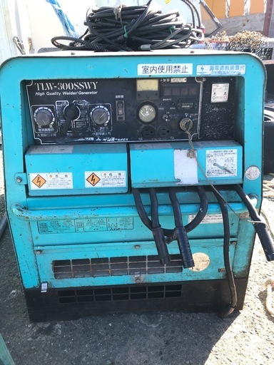 溶接機 デンヨー TLW-300SSWY 溶接機、発電機、ウエルダー　