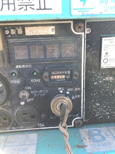 溶接機 デンヨー TLW-300SSWY 溶接機、発電機、ウエルダー　