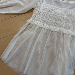 【新品未使用】sakishimatokyo シアーシャツワンピースの画像