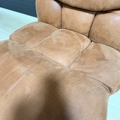 ニトリ 繋がる座椅子 革張りの画像