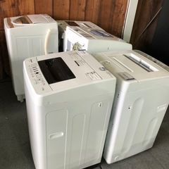 単身用洗濯機4.5kg〜6kg11000円の画像