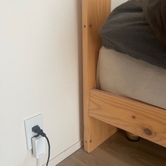 シングルベッド　　フレームのみの画像