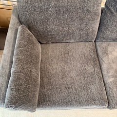 2人掛けソファ カバー洗濯可 ペット喫煙なしの画像