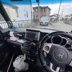 平成25年式　NBOX custom 黒　低走行の画像