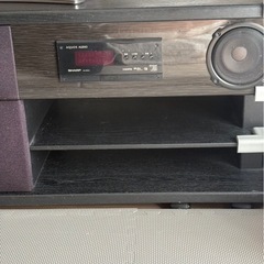 AQUOS スピーカー付きテレビボードの画像