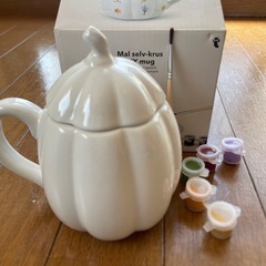 絵を描くカップの画像