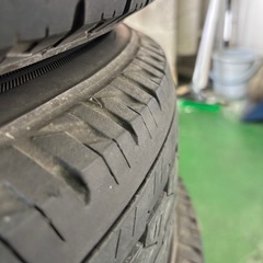 ギャバンに使用　中古タイヤ４本の画像