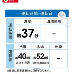 【0円】洗濯機 4.5kg｜3/9午前引取・早い方優先の画像