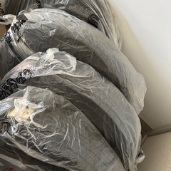 DUNLOP ダンロップ　スタッドレスタイヤ4本　ホイール付きの画像