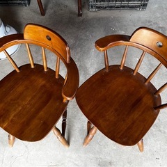 ◆高級◆回転チェアー◆ダイニング◆リビング◆木星◆2脚セット◆の画像