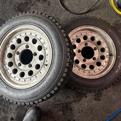 ダンロップ56R ラリースタッドレス ジムニーの画像