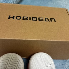 新品未使用品 ホビベアー キッズ ベアフットシューズ ピンク 22.5cmの画像