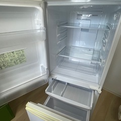 SHARP  2ドア冷蔵庫　137Lの画像