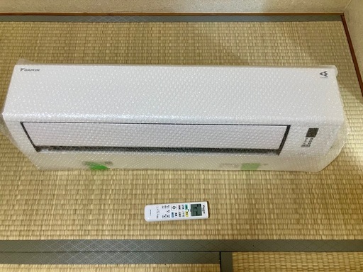 らむ様取引中【2024年製】ダイキン エアコン 6畳用 S224ATES-W 室外機・リモコン付き