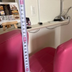 カウンターチェアー2個セットの画像