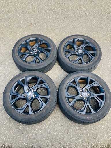 『良品』22年製 225/50R/18 ホイール付き純正タイヤ　トヨタC-HR装着　ミシュランタイヤ