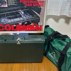 コールマン ツーバーナー 413H パワーハウス 箱付きの画像