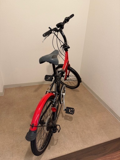①Ducati20inch6段変速付き折りたたみ自転車