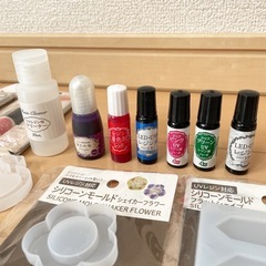 レジン シリコンモールド 封入材 まとめての画像