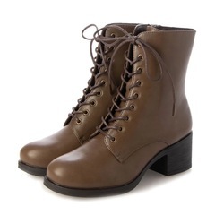 by あしながおじさん ブラウン ブーツ 22.5cmの画像