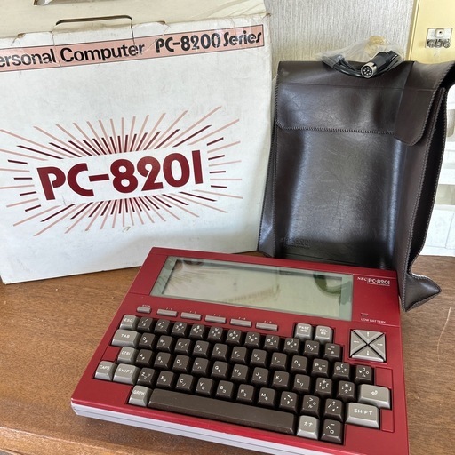 貴重✨️】NEC PC-8201｜1983年製｜日本初期モバイル機の名機
