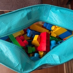 メガブロックス　ブロックとキッチンカーセット　の画像