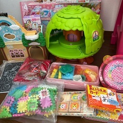 おもちゃいろいろセット　　　　キッチン＊こえだちゃん＊シルバニア＊かるた＊ブロック＊ホイップル＊マカロン＊の画像