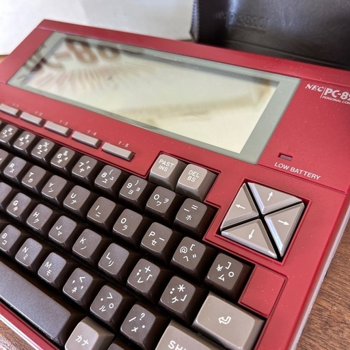 貴重✨️】NEC PC-8201｜1983年製｜日本初期モバイル機の名機