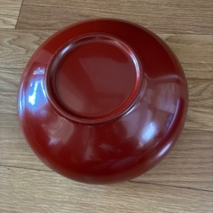 越前漆器 盛鉢古代朱の画像