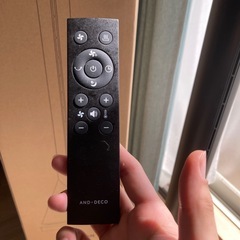 「受け渡し予定者決定」温風機能付きスリムタワーファンの画像