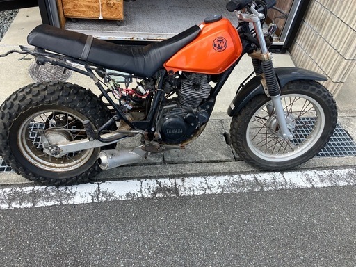 tw200 書類あり。ジャンク