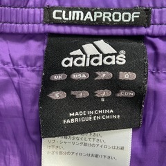 adidas ピステパンツ S ブラック/パープルの画像