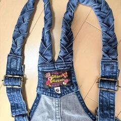 グラグラ子供服 オーバーオール　サイズ6(目安120-125cm)の画像