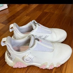 美品　アディダス　ゴルフシューズ　の画像