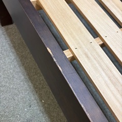 組み立て簡単！！　無印良品　シングルベッドフレームの画像