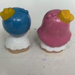 【ドリーム池田店♪ジモティ割対象】 レトロ/サンリオ/キキララ/ソフビ/指人形/43281の画像