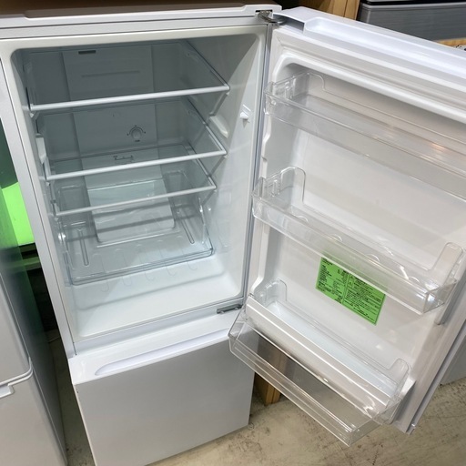 ?中古家電は当店へ?【冷蔵庫156L】ヤマダ　2024年製　YRZ-F15LW　白　ホワイト　朝霞市リサイクルショップ　ケイラック朝霞