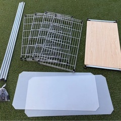 スチールラック　棚の画像