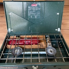 【豪華フルセット】コールマン 413H パワーハウス ツーバーナー（スタンド・収納袋付）の画像