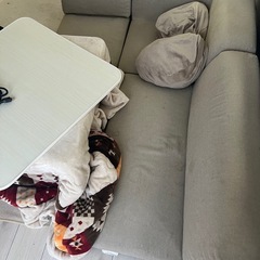 こたつ、ソファの画像