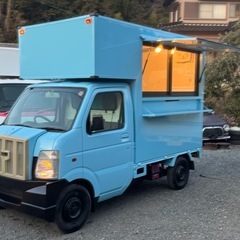 SUZUKIキャリートラックキッチンカー　移動販売車の画像