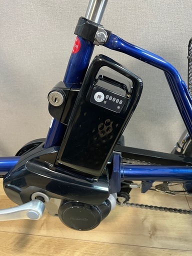 ほぼ新品✨ パナソニックの電動アシスト三輪自転車 バッテリー16.0Ah付き、状態良好です。