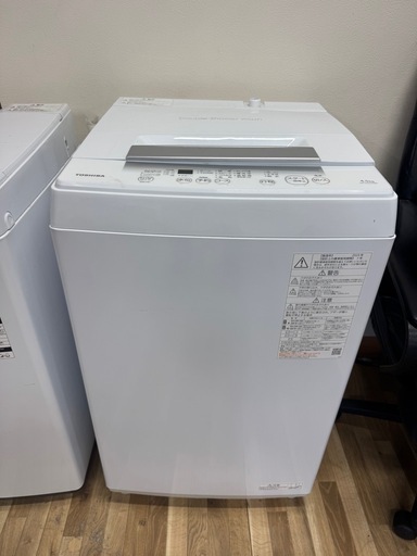 美品☆洗濯機 東芝4.5kg　 AW-45GA2 2024年
