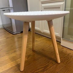 サイドテーブル ホワイトの画像