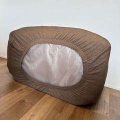 2人がけソファ　洗えるカバー付きの画像