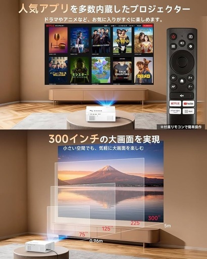 プロジェクター 家庭用 