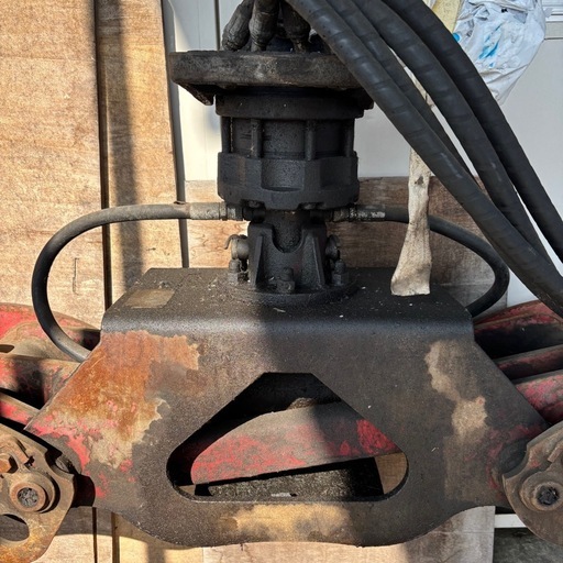 【直接取引限定】HIAB ヒアブ グラップル トラック用 ツカミ ローダークレーン 中古 アタッチメント 油圧 現状渡し