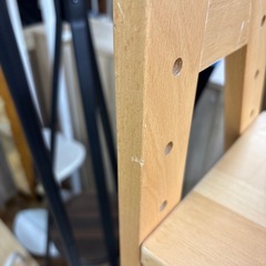 【ジャングル深井店
】木製キッズステップチェア　子供家具　堺市　深井【FU302】の画像