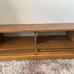 木製テレビボード　横150センチの画像